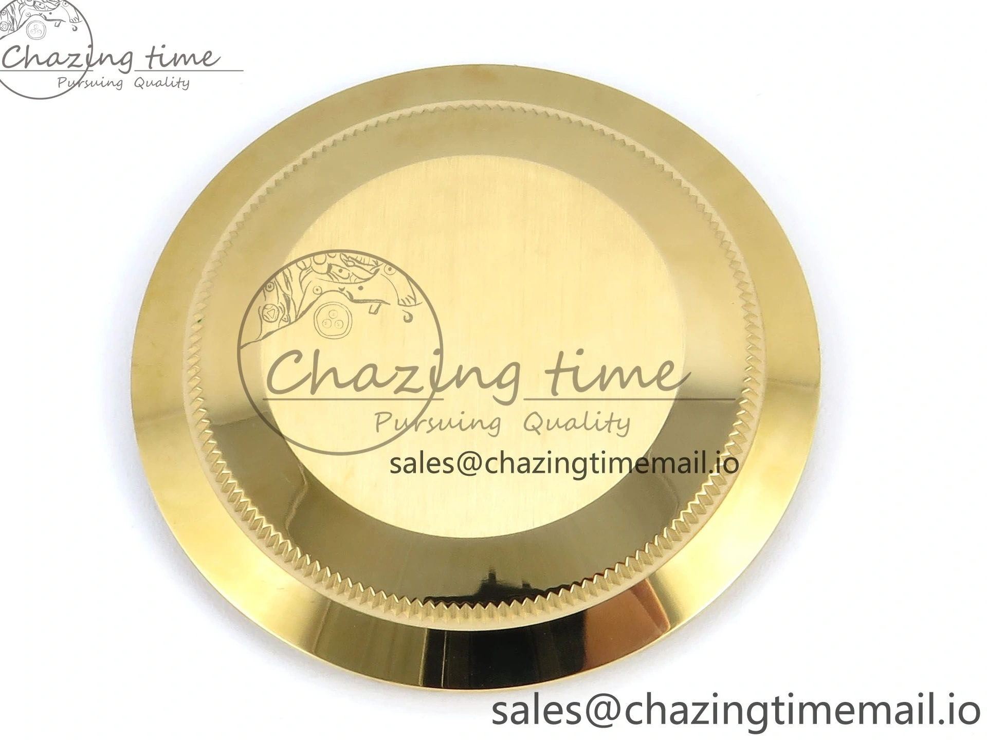 MiroTime 0129 Contemporary Day Date 128238 36mm YG KF 1:1 Best Edition YG Crystal Dial On President Bracelet A2836 (Gain Weight) 646